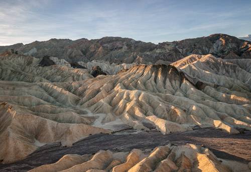 Zabriskie Point in Death Valley